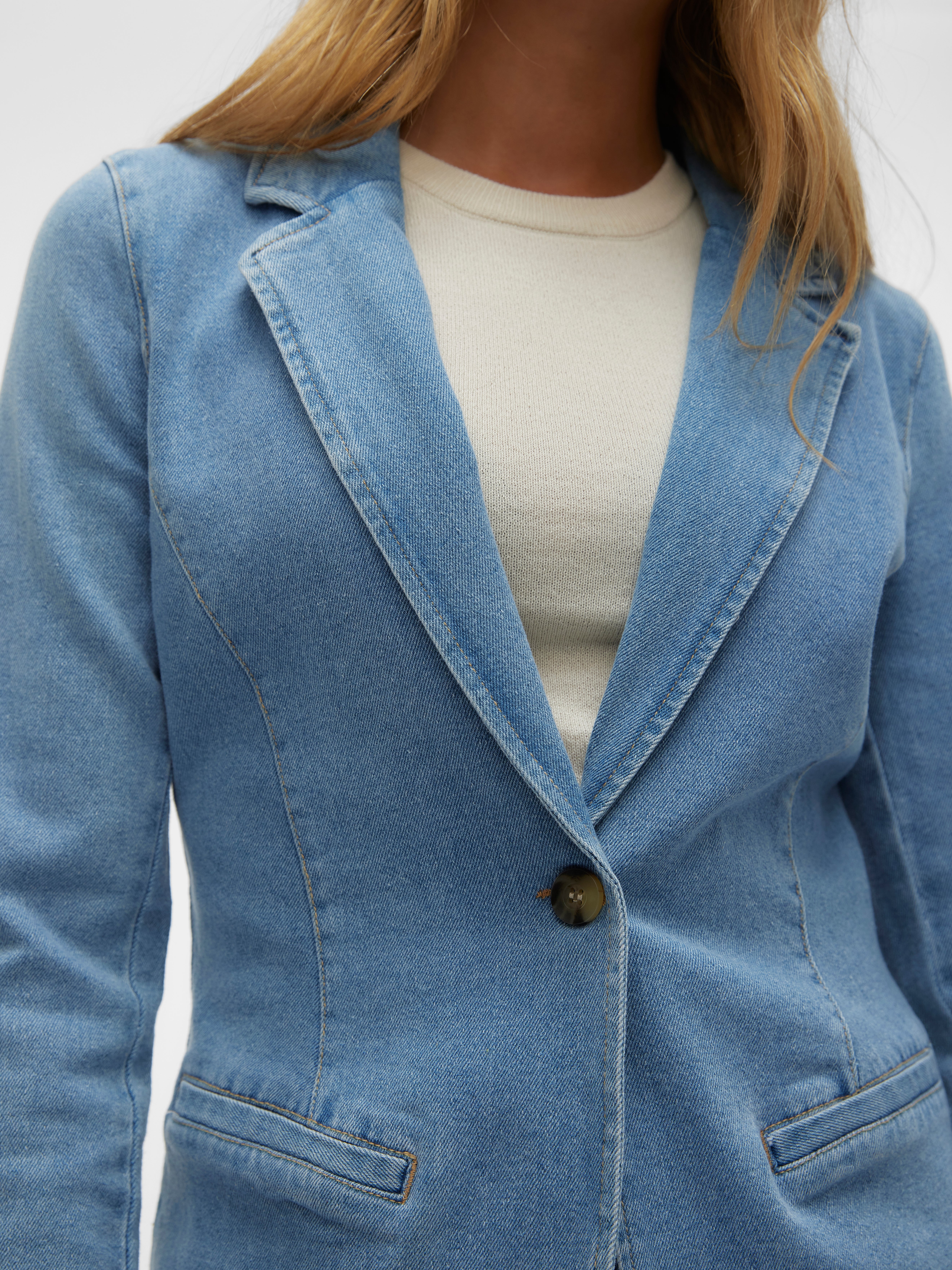 Medium blue cheap blazer