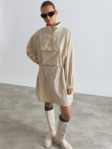 Vero Moda SOMETHINGNEW X GORPCORE Krótka sukienka -Oatmeal - 10305561