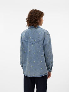 Vero Moda VMOPHELIA Camicie -Medium Blue Denim - 10305577