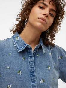 Vero Moda VMOPHELIA Camicie -Medium Blue Denim - 10305577
