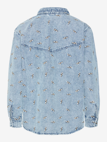 Vero Moda VMOPHELIA Shirt -Medium Blue Denim - 10305577
