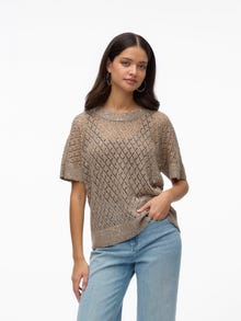 Vero Moda VMLEILANI Pullover -Moon Rock - 10305590