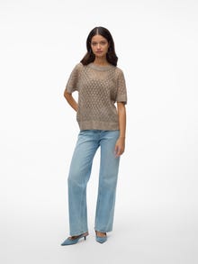 Vero Moda VMLEILANI Pullover -Moon Rock - 10305590