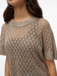 Vero Moda VMLEILANI Pullover -Moon Rock - 10305590