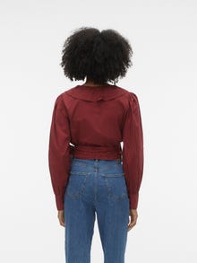 Vero Moda VMNOAJANE Top -Ruby Wine - 10305592