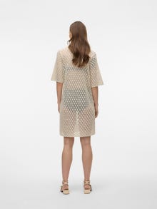 Vero Moda VMLEILANI Kort kjole -Birch - 10305596
