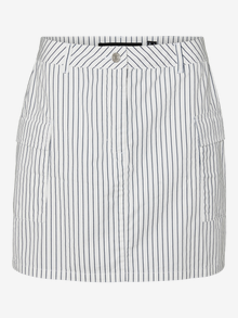 Vero Moda VMCARLY Mittlere Taille Kurzer Rock -Snow White - 10305604