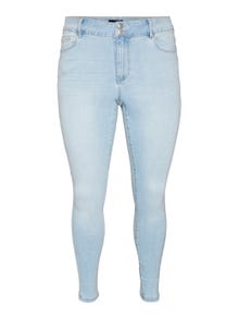 Vero Moda VMCSOPHIA Høyt snitt Slim Fit Jeans -Light Blue Denim - 10305619