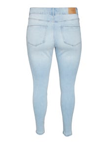 Vero Moda VMCSOPHIA Hohe Taille Slim Fit Jeans -Light Blue Denim - 10305619