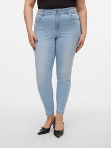 Vero Moda VMCSOPHIA Høyt snitt Slim Fit Jeans -Light Blue Denim - 10305619