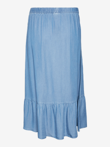 Vero Moda VMCBREE Mid waist Long skirt -Medium Blue Denim - 10305637