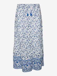 Vero Moda VMCMILAN High waist Long skirt -Snow White - 10305645