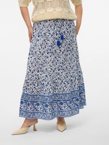 Vero Moda VMCMILAN High waist Long skirt -Snow White - 10305645