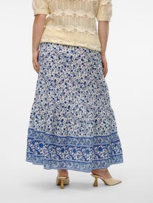 Vero Moda VMCMILAN High waist Long skirt -Snow White - 10305645