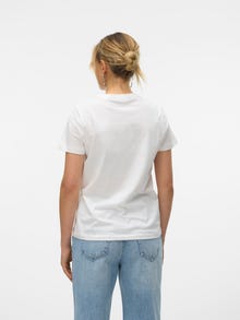 Vero Moda VMHANI T-Shirt -Snow White - 10305651