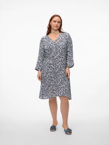 Vero Moda VMCMENNY Krótka sukienka -Navy Blazer - 10305655