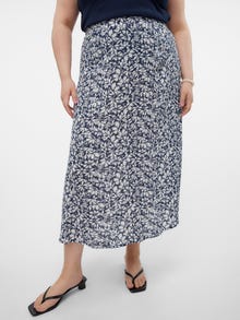 Vero Moda VMCMENNY Lång kjol -Navy Blazer - 10305656