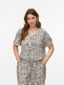 Vero Moda VMCMENNY Topit -Oatmeal - 10305657