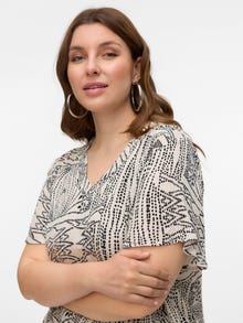 Vero Moda VMCMENNY Top -Oatmeal - 10305657