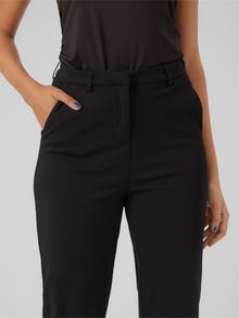 Vero Moda VMZAMIRA High rise Trousers -Black - 10305666
