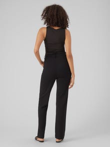Vero Moda VMZAMIRA High rise Trousers -Black - 10305666