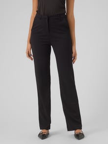 Vero Moda VMZAMIRA High rise Trousers -Black - 10305666