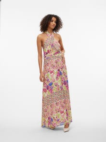 Vero Moda VMBLUEBELLE Lang kjole -Barely Pink - 10305678