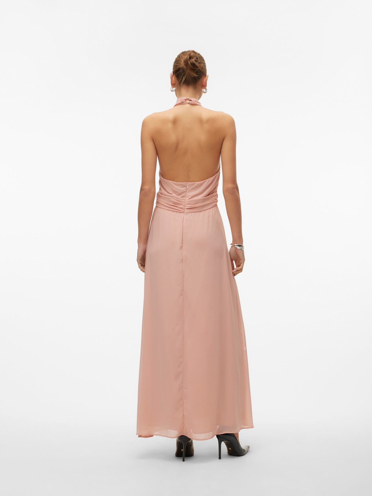 Vero Moda VMBLUEBELLE Długa sukienka -Misty Rose - 10305678