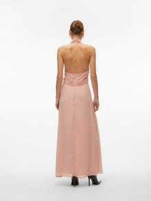 Vero Moda VMBLUEBELLE Lång klänning -Misty Rose - 10305678