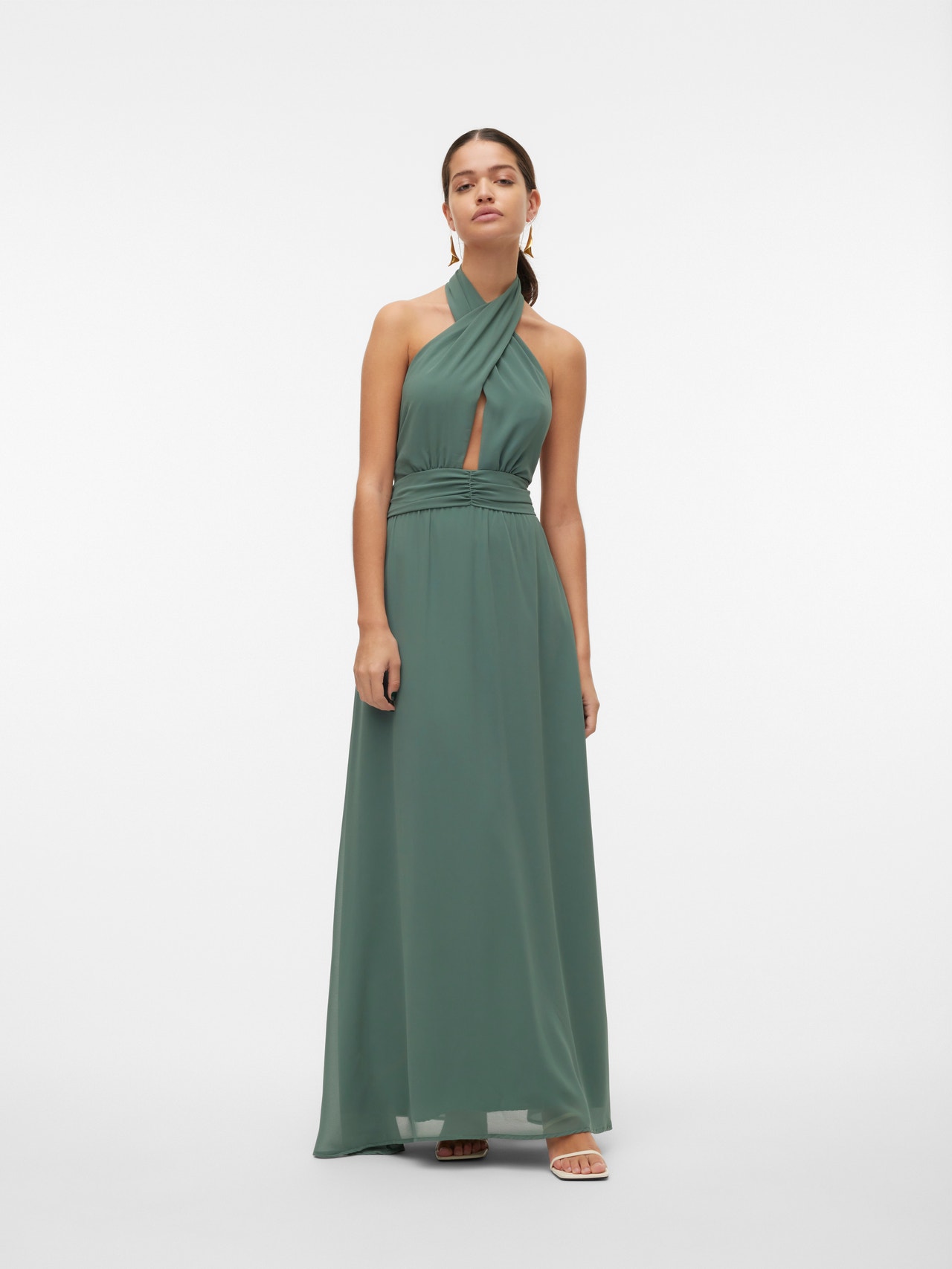 Vero Moda VMBLUEBELLE Long dress -Laurel Wreath - 10305678