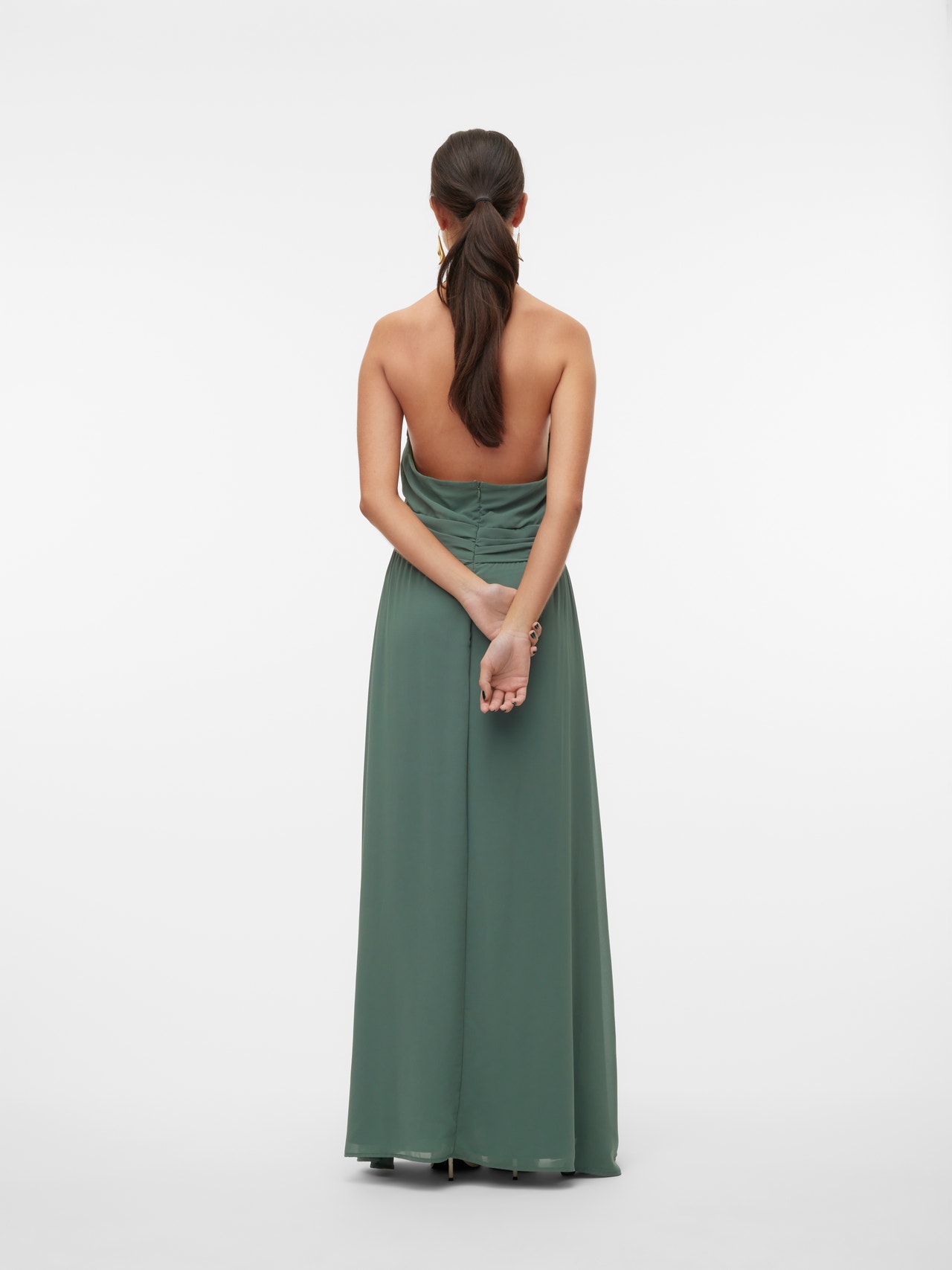 Vero Moda VMBLUEBELLE Lang kjole -Laurel Wreath - 10305678