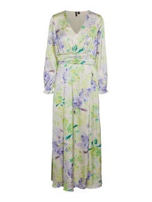 Vero Moda VMHONEY Lang kjole -Green Essence - 10305679