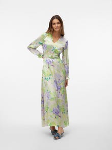 Vero Moda VMHONEY Robe longue -Green Essence - 10305679