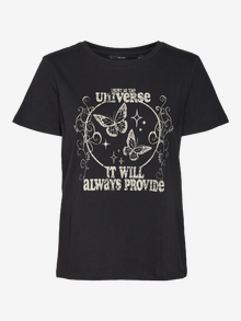 Vero Moda VMFRANCISTHEA T-shirts -Black - 10305685