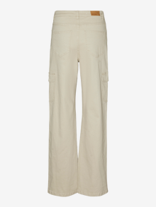 Vero Moda VMTESSA Korkea vyötärö Wide fit Farkut -Abbey Stone - 10305722