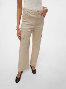 Vero Moda VMTESSA Korkea vyötärö Wide fit Farkut -Abbey Stone - 10305722