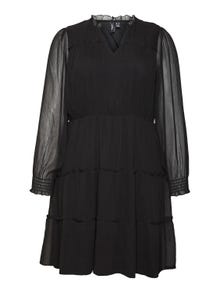 Vero Moda VMVANESSA Short dress -Black - 10305752