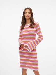 Vero Moda SNRIHANNA Kort klänning -Tangerine - 10305772
