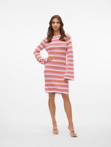 Vero Moda SNRIHANNA Kort klänning -Tangerine - 10305772