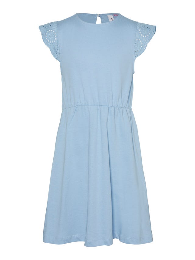 Vero Moda VMCHRIS SMOCK - Chemisier - silver lining/écru Vero Moda VMCHRIS SMOCK - Chemisier - silver lining/écru