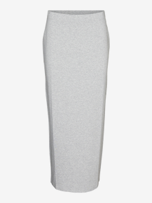 Vero Moda VMMAXI Langer Rock -Light Grey Melange - 10305784