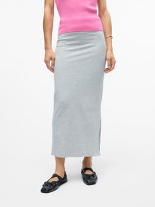 Vero Moda VMMAXI Langer Rock -Light Grey Melange - 10305784
