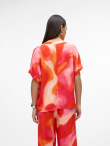 Vero Moda VMJADE Top -Tangerine Tango - 10305789