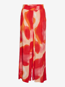 Vero Moda VMJADE Mid waist Broek -Tangerine Tango - 10305790