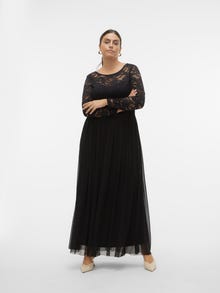 Vero Moda VMABIGAIL Pitkä mekko -Black - 10305793