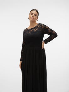 Vero Moda VMABIGAIL Long dress -Black - 10305793