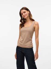 Vero Moda VMMILLION Top -Silver Mink - 10305800