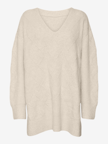 Vero Moda VMETNA Pullover -Birch - 10305809