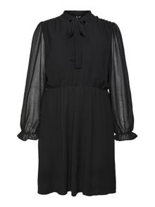 Vero Moda VMVIGGA Short dress -Black - 10305832