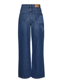 Vero Moda VMREBECCA Vid passform Jeans -Dark Blue Denim - 10305863